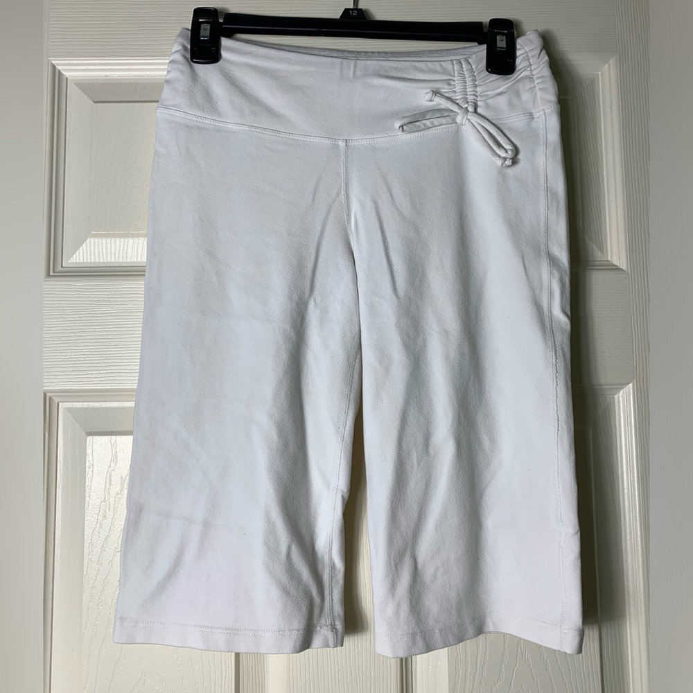 PrAna | White Mackenzie Knicker Yoga Pants - Small